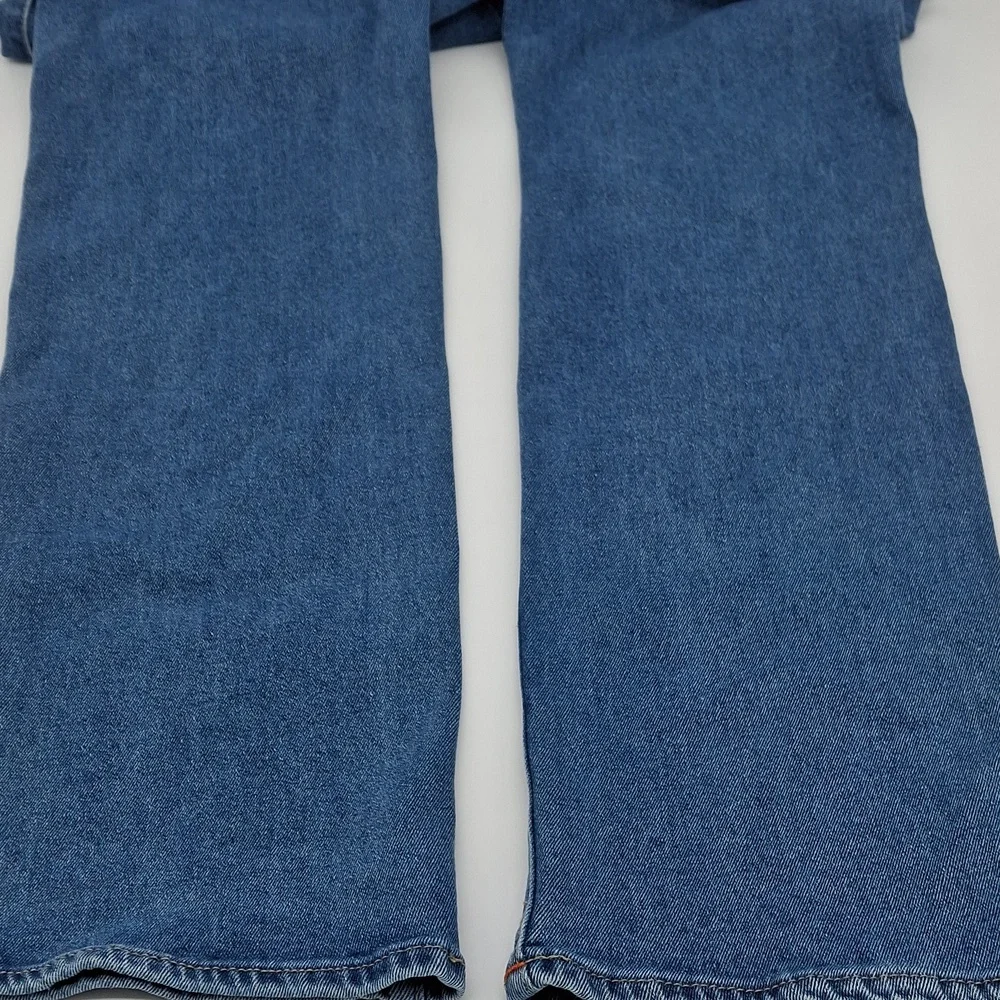 True Religion Ricky Straight Leg Jean Flap Pockets Baseline Blue 34x34